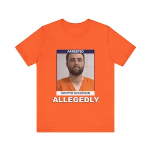 Scotty Scheffler ALLEGEDLY T-Shirt - BOLD image 1
