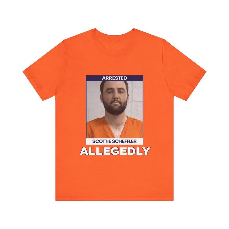 Scotty Scheffler ALLEGEDLY T-Shirt - BOLD image 1