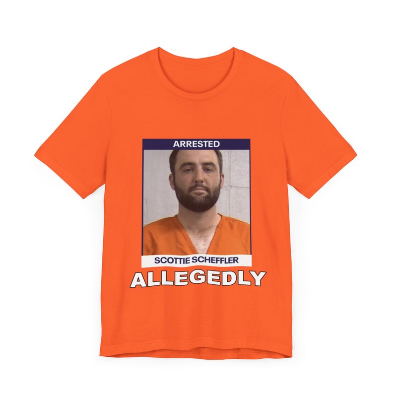 Scotty Scheffler ALLEGEDLY T-Shirt - BOLD image 5