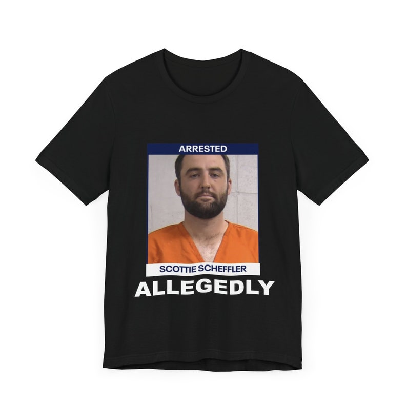 Scotty Scheffler ALLEGEDLY T-Shirt - BOLD image 8