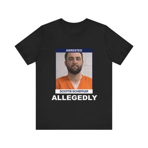 Scotty Scheffler ALLEGEDLY T-Shirt - BOLD image 2