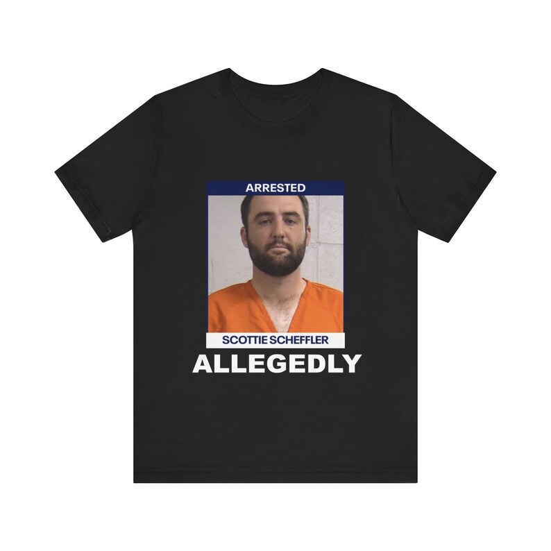 Scotty Scheffler ALLEGEDLY T-Shirt - BOLD image 2