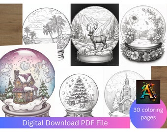 Snow Globe Madness - Nature, Animals, Christmas it's all here and more!