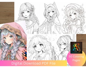 Manga Coloring Collection Vol 2