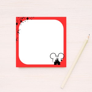Disney Inspired, Mickey, Disney World Inspired, Sticky Notes, Office, Stationery, Home Office, Office Must Haves, Notes, Post-it notes