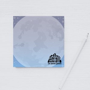 Haunted Mansion, Disney, Disneyland, Disney World, Sticky Notes, Office, Stationery, Home Office, Office Must Haves, Notes, Post-it notes