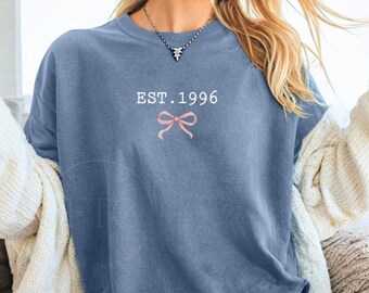 Comfort Colors 1996 Shirt 1996 T-shirt 30th Birthday Shirt 1996 Tshirt 1996 Birthday Tee Hello 30 Shirt 30th Birthday Gift for 30th birthday