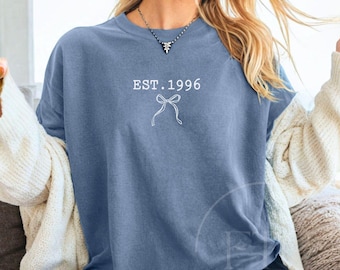 Comfort Colors 1996 Shirt 1996 T-shirt 30th Birthday Shirt 1996 Tshirt 1996 Birthday Tee Hello 30 Shirt 30th Birthday Gift for 30th birthday