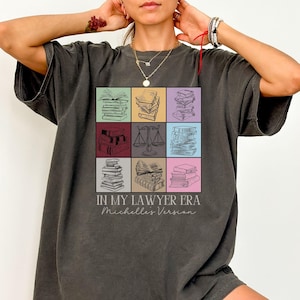 Lawyer Shirt, Lawyers Comfort Colors® T Shirt, In My Lawyer Era Tshirt, Lawyer T-shirt, Grad Gift for Lawyer, Law School Graduation Gift,