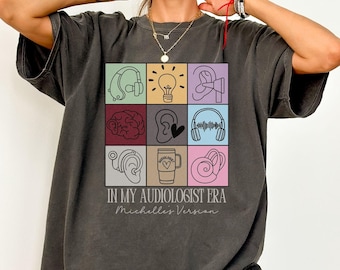 Audiologist Shirt, In My Audiologist Era Tshirt, Comfort Colors T-shirt, Audiology Gift, Audiometrist Gift,Ear Doctor Shirt,Audiologist Gift