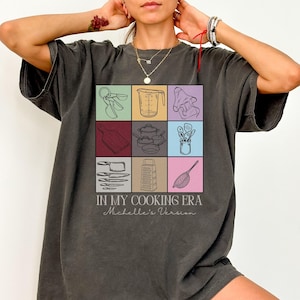 Chef Shirt, In My Cooking Era Tshirt, Chef's Comfort Colors® Shirt, Cook T shirt, Culinary T-shirt, Cooking Gift for Mom, Cooking Lover Pepper