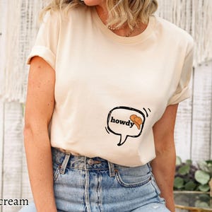 Cowboy Pregnancy Announcement Shirt for New Mom Pregnant T-shirt Gift for Her, Funny Western Gender Reveal Tee Gift for Baby Boy Shower