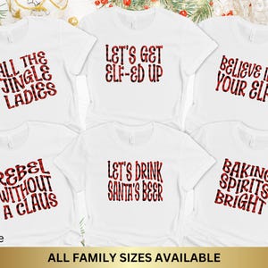 Funny Family Christmas Shirt, Funny Christmas Tshirt, Christmas Puns T-shirt, Xmas Matching Shirts, Christmas Party Shirt, Holiday Group C
