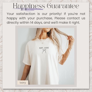 Comfort Colors 1996 Shirt 1996 T-shirt 30th Birthday Shirt 1996 Tshirt 1996 Birthday Tee Hello 30 Shirt 30th Birthday Gift for 30th birthday Ivory