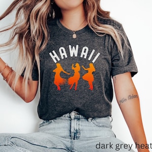 Hawaii Hula Shirt, Hawaii Sunset Hula Dancer T-shirt, Hawaiian Hula Tee, Aloha Halau Tshirt, Hula Life T-shirt, Gift for Kumu Hula