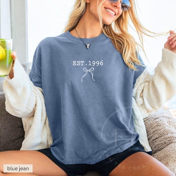 Comfort Colors 1996 Shirt 1996 T-shirt 30th Birthday Shirt 1996 Tshirt 1996 Birthday Tee Hello 30 Shirt 30th Birthday Gift for 30th birthday