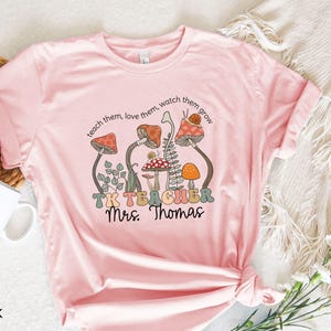 Custom TK Teacher Shirt, Transitional Kindergarten Teacher Tshirt for Teacher Appreciation, New Teacher Gift, Personalized TK Teacher Tshirt
