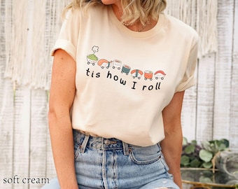 Cute Sushi Shirt, Japanese Food T-shirt for Sushi Lover, Funny Asian Food Tee, Kawaii Japan Food Tshirt Gift for Anime Fun, Sushi Gift
