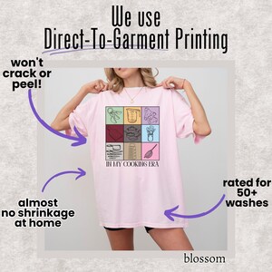 Chef Shirt, In My Cooking Era Tshirt, Chef's Comfort Colors® Shirt, Cook T shirt, Culinary T-shirt, Cooking Gift for Mom, Cooking Lover Blossom
