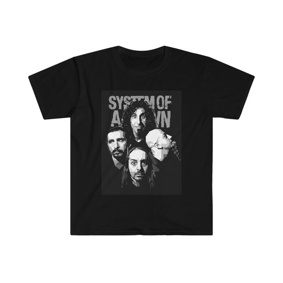 System of a Down ( SOAD ) band t-shirt // black
