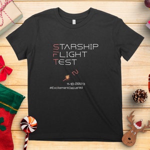 Starship Flight Test Milestone Tee, SFT2 Shirt, Rocket Lover TShirt, IFT2