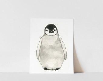 Penelope the Penguin Fine Art Print