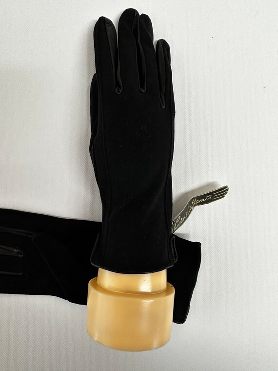 Cornelia James Black Gloves - image 4