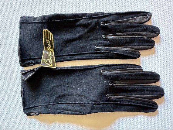 Cornelia James Black Gloves - image 3