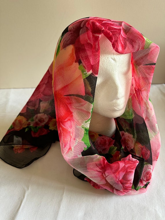 Cornelia James Floral Print Scarf - image 5