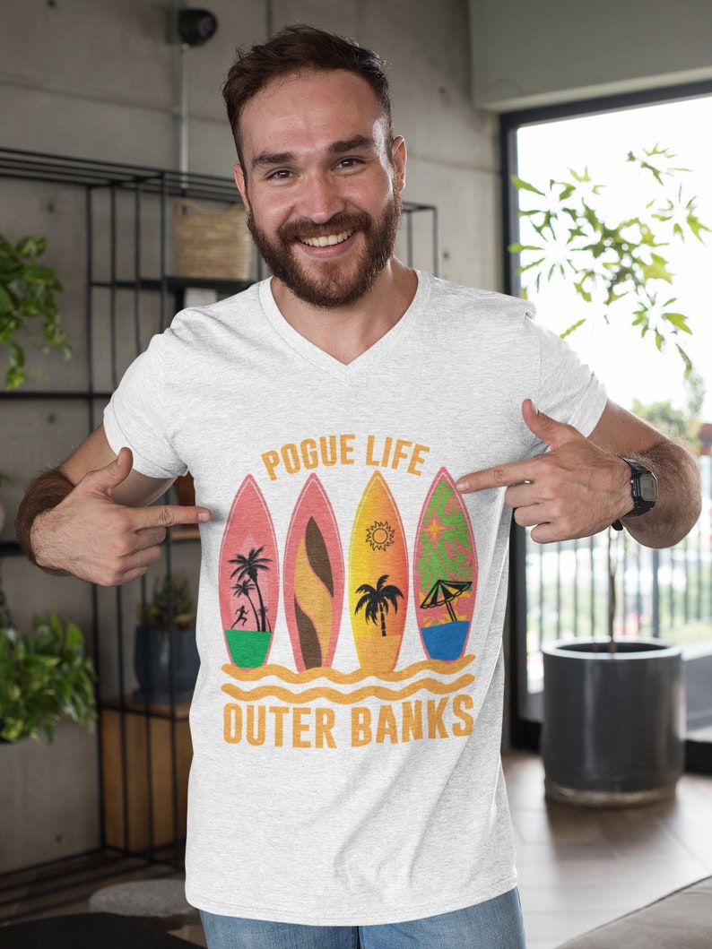 Outer Banks Pogue Life SVG T-shirt Design Outer Banks Print on Demand ...