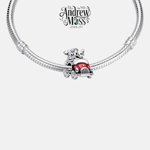 Disney Minnie Mouse & Mickey Mouse Car Charm