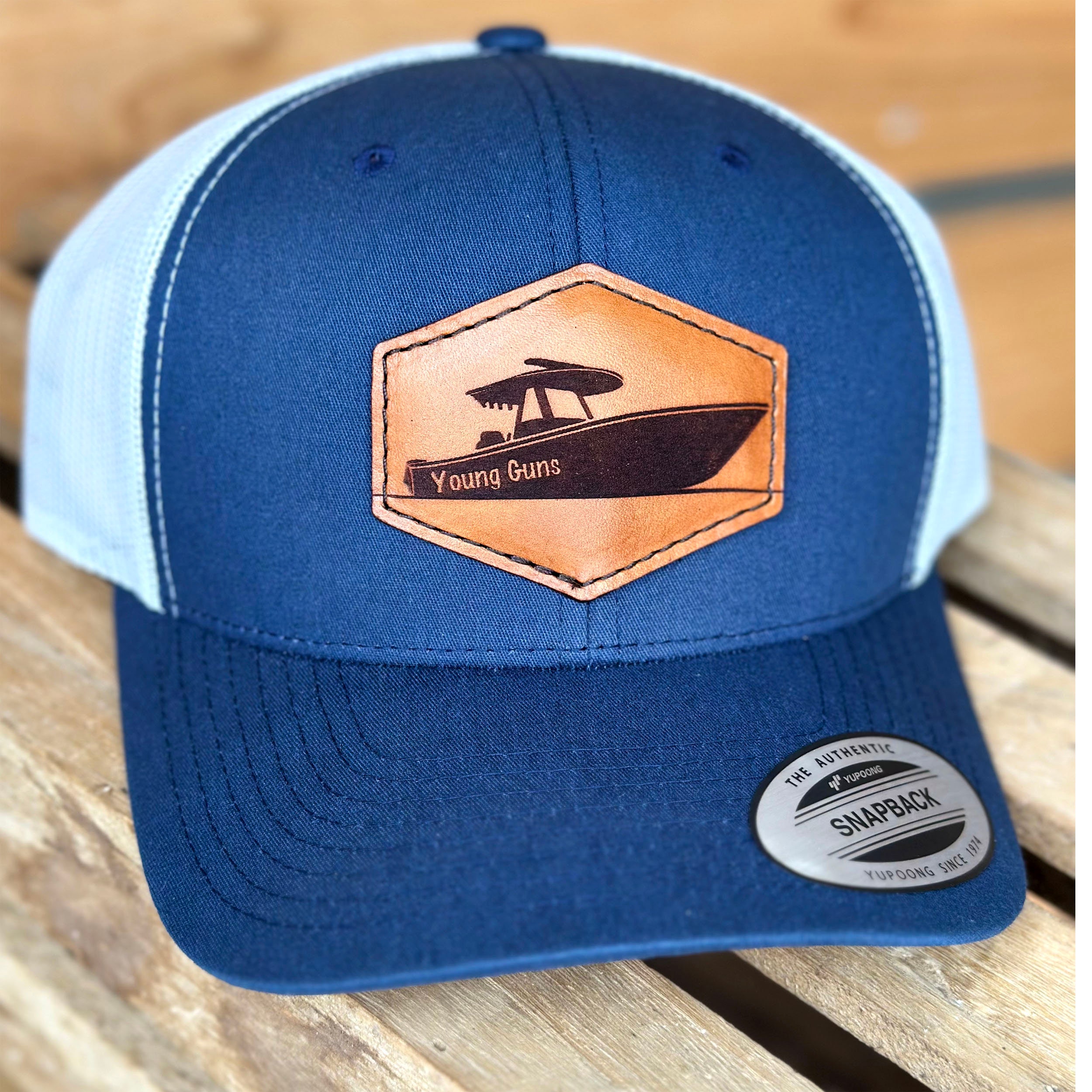 Fishing Hat and Name 