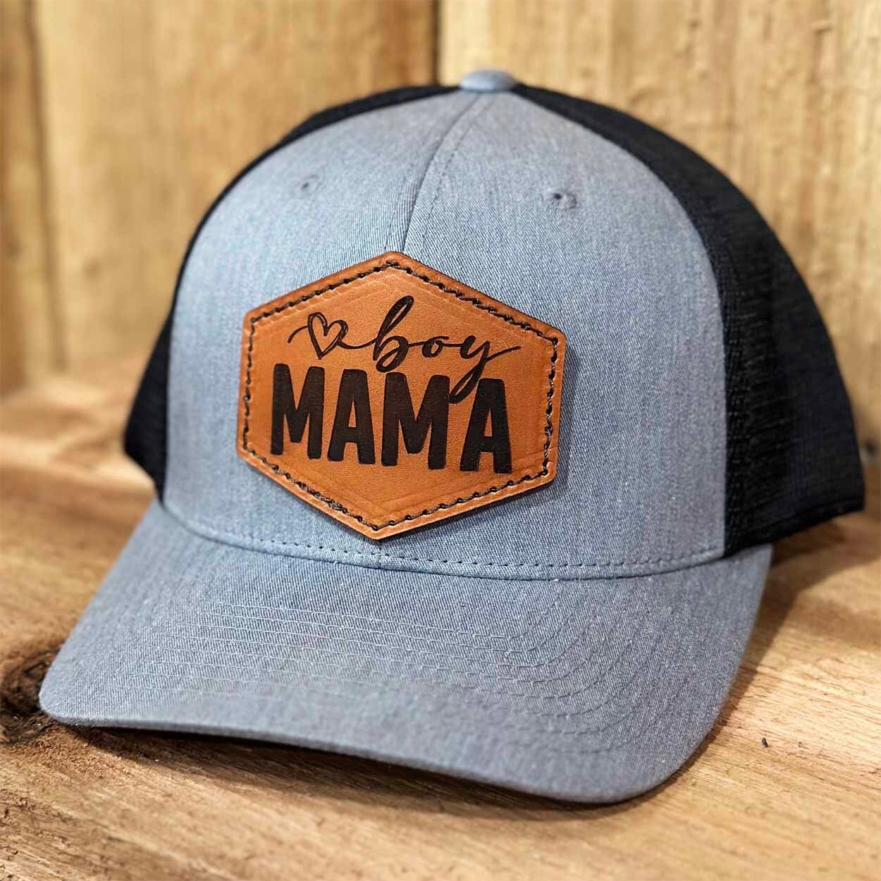 Rainbow Mama Leather Hat Patch