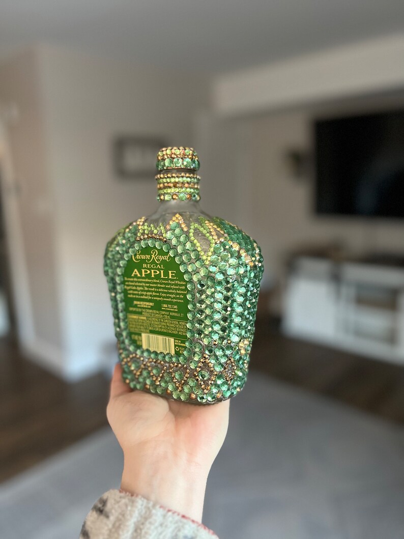 Crown Royal Bottle Decanter Etsy