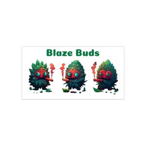 Blaze Buds Sesh Bumper Sticker