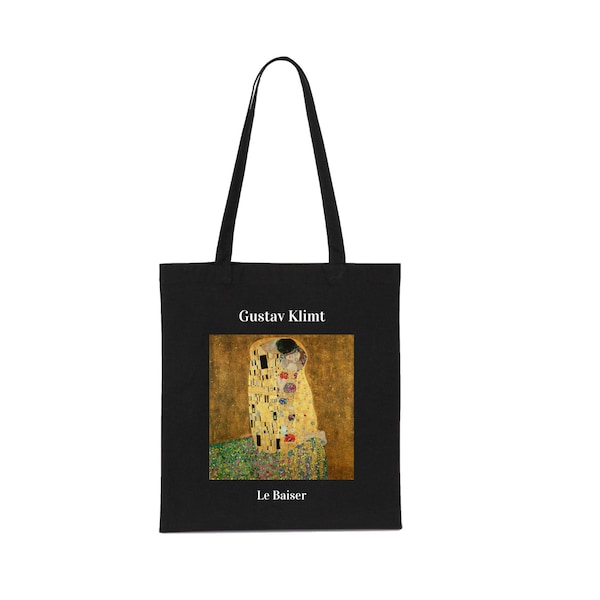 tote bag - tote bag art - tote bag peinture - sac fourre tout - totebag - totebag art - tote bag vegan - klimt - sac - totbag - gustav klimt