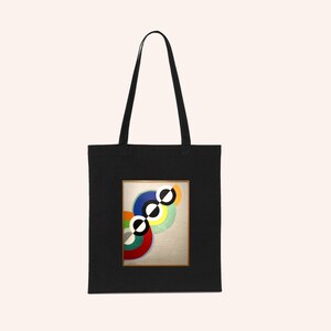 tote bag - tote bag art - tote bag peinture - sac femme - totebag - totebag art - art - rhytmhs - totebag delaunay - totbag - france