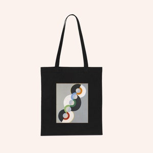 tote bag - tote bag art - tote bag peinture - sac femme - totebag - totebag art - art - rhytmhs - totebag delaunay - totbag - france