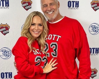 Nathan Scott Save Tric Varsity Sweatshirt as seen on Barbara Alyn Woods | One Tree Hill Inspired