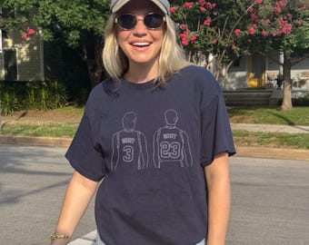 t-shirt One Tree Hill Scott Brothers | Lucas Scott et Nathan Scott | Corbeaux de Tree Hill | Inspiré de One Tree Hill