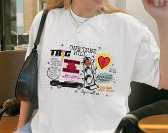 T-shirt avec logos et citations One Tree Hill | AUTRE | Inspiré de One Tree Hill