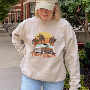 Outerbanks Sunset Van Sweater | Outerbanks OBX Inspired