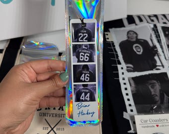 Hockey Romance Briar University Hockey Jerseys Film Metal Bookmark | Off Campus Inspired