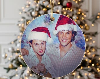 Supernatural Winchester Brothers Metal Ornament | Supernatural Inspired