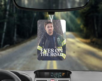 9-1-1 Diaz Turnouts Air Freshener | 9-1-1 Inspired