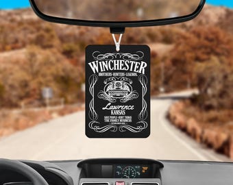 SPN Winchester brothers Air Freshener | SPN Inspired