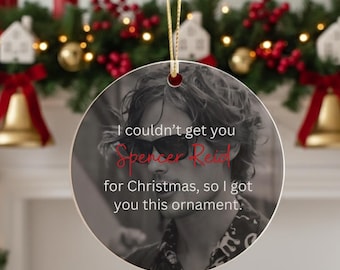 Criminal Minds Reid Metal Ornament | Criminal Minds Inspired