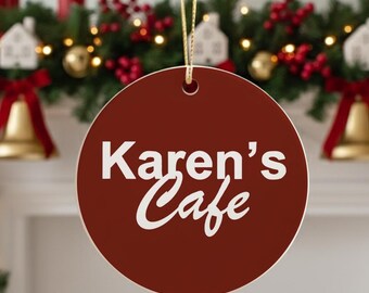 One Tree Hill Karen's Metal Ornament | One Tree Hill Inspired