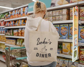Luke's Diner Tote Bag | Gilmore Girls Inspired