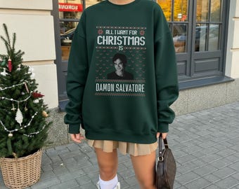 All I want is Damon | TVD Inspired | Holidays | Winter | Christmas